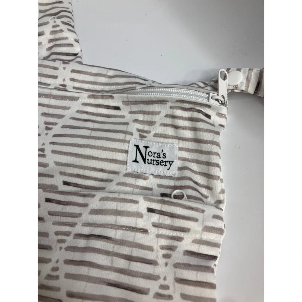 Nora's Nursery Wet Bag Set Baby OS Neutral Excellent Geometric 2-Pack